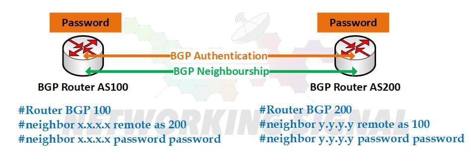 What is BGP Authentication Detail