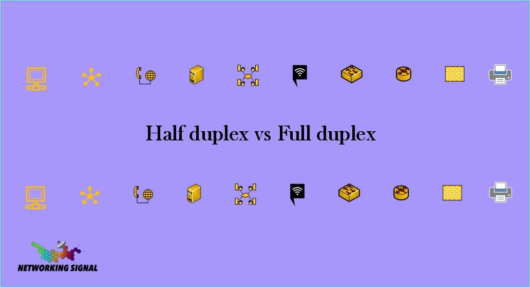 Half duplex vs Full duplex