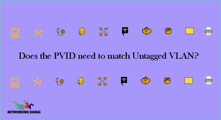 Does the PVID need to match Untagged VLAN?