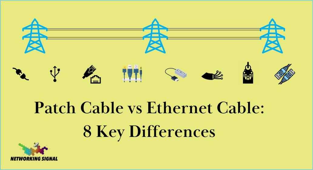 Patch Cord Vs Ethernet Cable