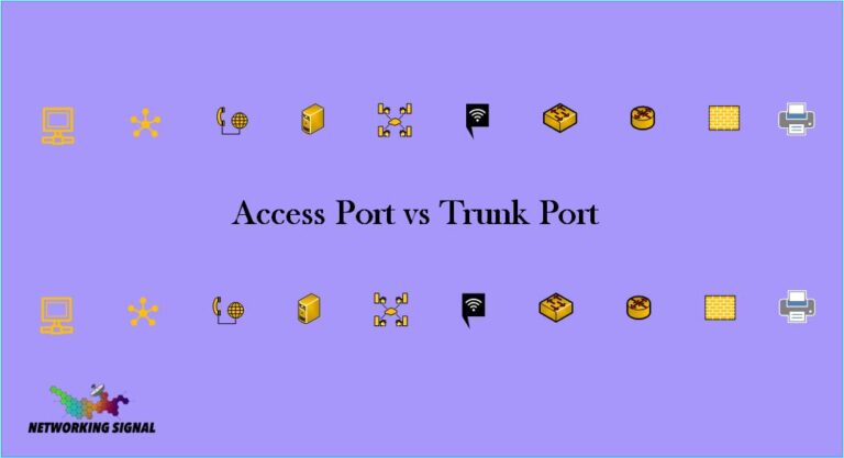 Access Port vs Trunk Port