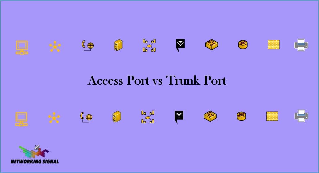 Access Port vs Trunk Port