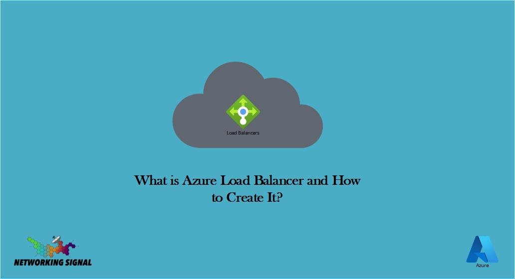 What is Azure Load Balancer and How to Create It