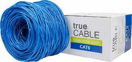 true cable cat6 riser 1000ft bulk ethernet cable optimized