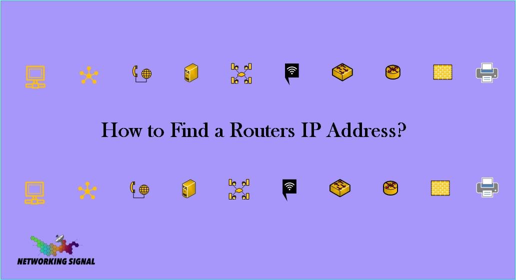 How to Find a Routers IP Address