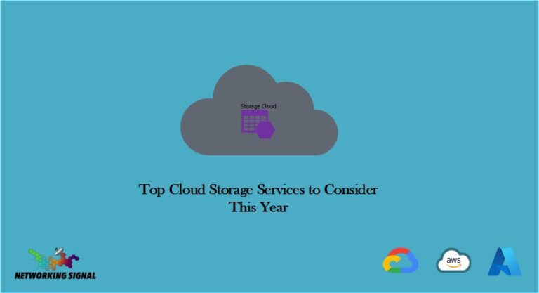 Top Cloud Storage Services to Consider This Year