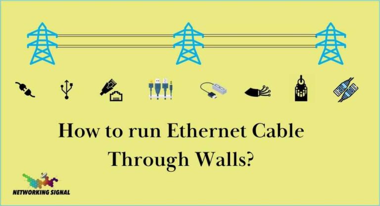 How to run Ethernet Cable Through Walls?