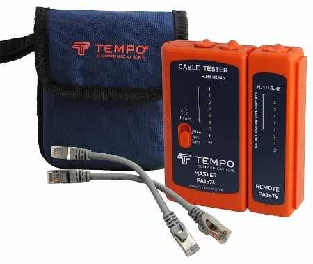 network cable tester by tempo communications optimized