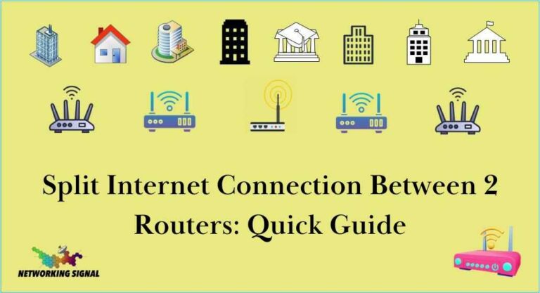 Split Internet Connection Between 2 Routers: Quick Guide