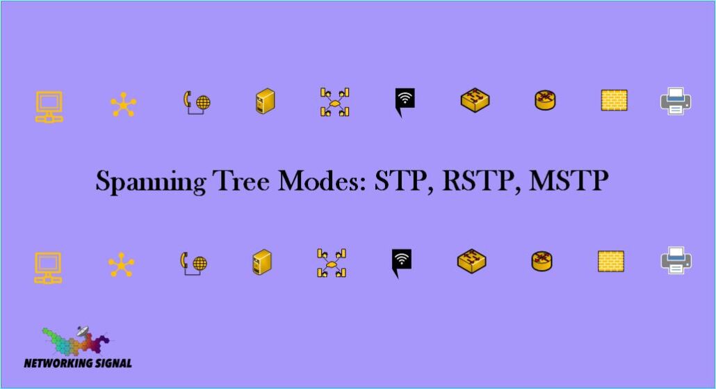 Spanning Tree Modes: STP, RSTP, MSTP 1 Spanning Tree Modes STP RSTPMSTP