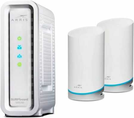 arris surfboard ax6600 wifi 6 mesh tri band router system optimized