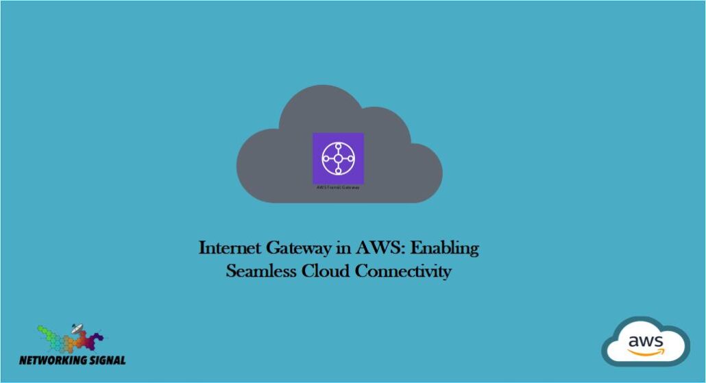 Internet Gateway in AWS: Enabling Seamless Cloud Connectivity 1 Internet Gateway in AWS