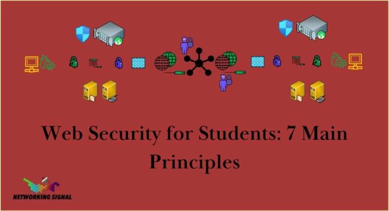 Web Security for Students: 7 Main Principles