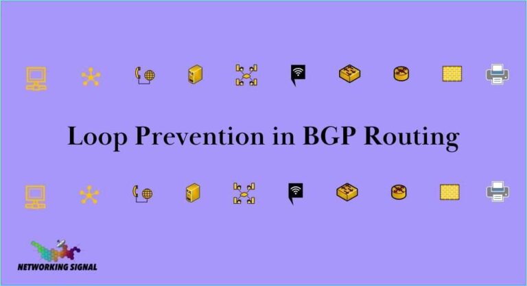 Loop Prevention in BGP Routing