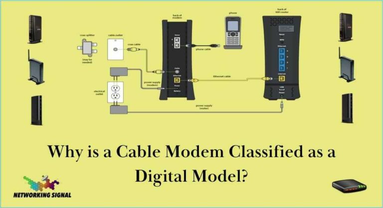 Why is a Cable Modem Classified as a Digital Model?