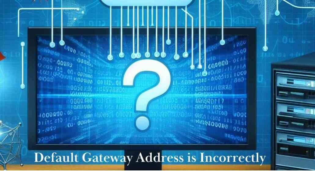 default gateway address is incorrectly optimized
