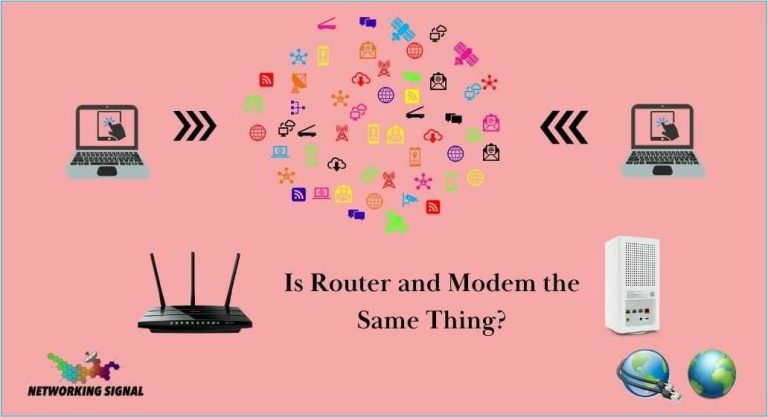 Is Router and Modem the Same Thing?