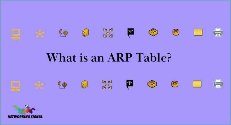 What is an ARP Table?