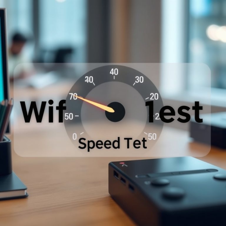 WiFi Speed Test — Check Your Internet Speed & What It Means
