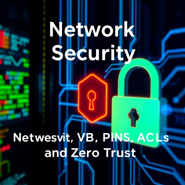 Network Security Guide — Firewalls, VPNs, ACLs, and Zero Trust
