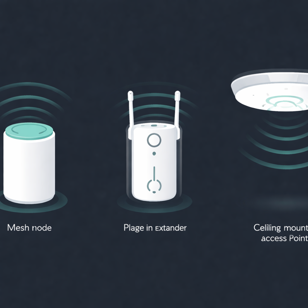 Mesh WiFi vs Extender vs Access Point: Which Actually Fixes Dead Zones (2026)